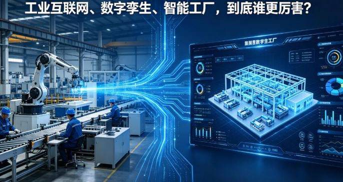 工业互联网,数字孪生,智能工厂,到底谁更厉害?